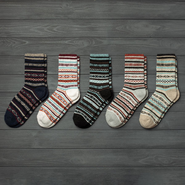 Malmö Arctic Socks Set (5 pairs) | Norsome - NORSOME